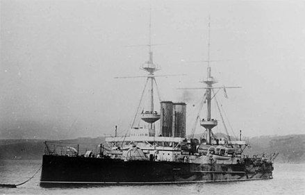 HMS Ocean was typical of pre-dreadnought battleships