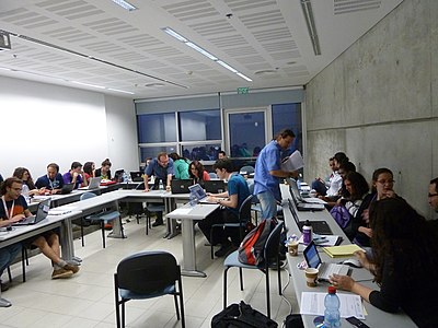Haifa University Editing Marathon P1140089.JPG