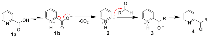 Reactiemechanisme van de Hammick-reactie