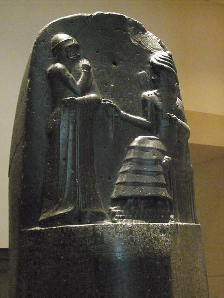 File:Hammurabi code relief.JPG