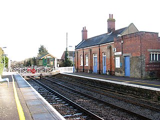 <span class="mw-page-title-main">Harling Road railway station</span>Railway station in Norfolk,England