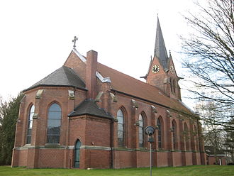 Ahlerstedt Protestant church built in 1865 HarsefeldAhlerstedtKirche.JPG