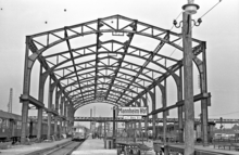 Hauptbahnhof Mannheim in den 1950er-Jahren