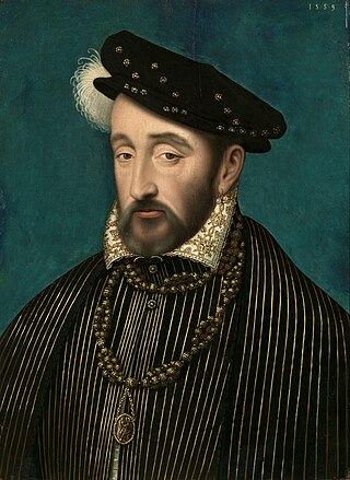 <span class="mw-page-title-main">Henry II of France</span> King of France from 1547 to 1559