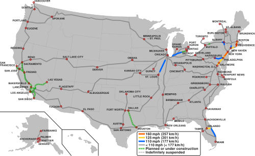 Train operators propose 32 000 km high speed rail 'Metropolitan Network', News