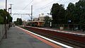 Southbound view from Platform 2, July 2010