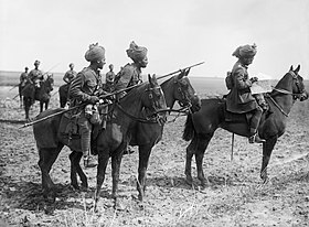 Indian Cavalry on the Western front 1914.