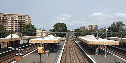 How to get to Homebush Station with public transport- About the place