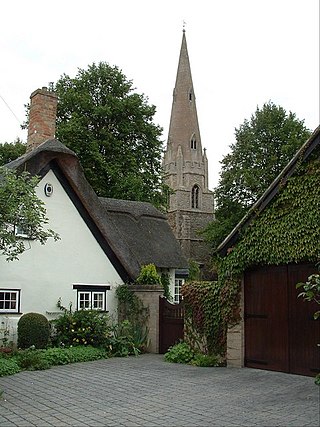 <span class="mw-page-title-main">Houghton, Cambridgeshire</span> Human settlement in England