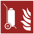 F009 – Wheeled fire extinguisher