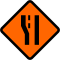 Indonesian Road Sign (Temporary) 1k.svg