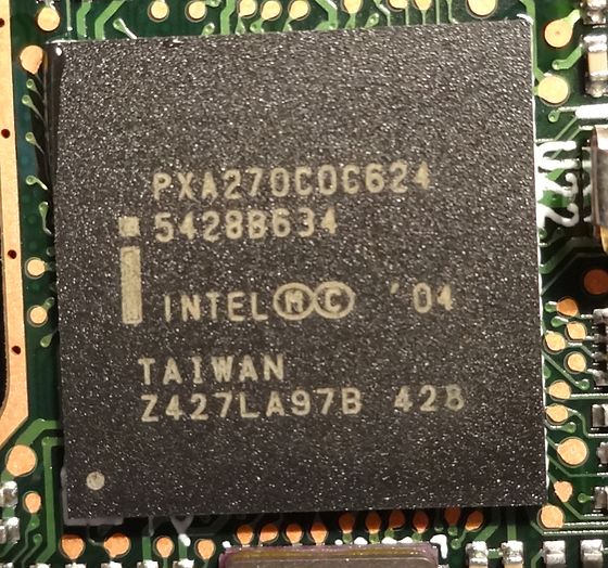 Intel PXA270 with 624 MHz