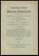 Thumbnail for Internationale Zeitschrift für Psychoanalyse
