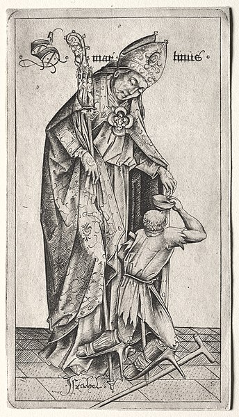 File:Israhel van Meckenem (German, c. 1440-1503) - St. Martin - 1965.252 - Cleveland Museum of Art.jpg