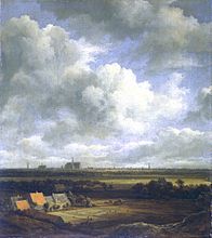 Gezicht op Haarlem uit het noordwesten, Rijksmuseum.