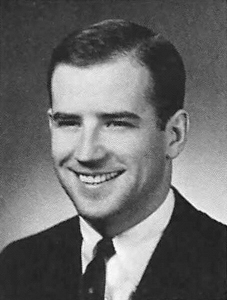 Biden in the Syracuse 1968 yearbook