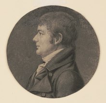 John Wayles Eppes, head-and-shoulders portrait, facing left LCCN92512624.tif