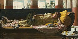 File:John William Waterhouse - Dolce Far Niente (1880).jpg - Wikipedia