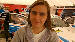 Josefina Vigo, competidora de Top Race Series y Copa de Damas en 2015.