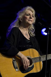 Collins performing at the Cambridge Folk Festival, 2008 Judy Collins by Bryan Ledgard 1.jpg