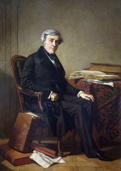 Portrait of Jules Michelet painted by Thomas Couture, c. 1865