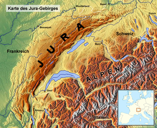 Die Gebirgs- bzw. Höhenzugsbe