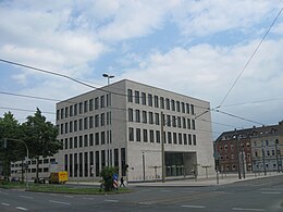 Das Justizzentrum Gelsenkirchen an der Bochumer Straße