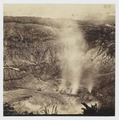 Kawah Upas, the western crater of Gunung Tangkuban Parahu near Bandung. Junghuhn, around 1860