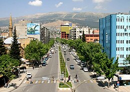 Avenida do centro da cidade