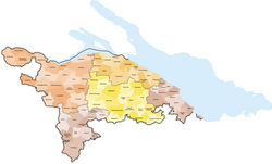 Distrikte vaan kanton Thurgau
