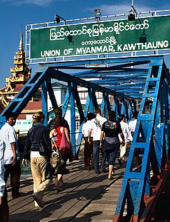 Kawthaung Town in Tanintharyi Region, Myanmar