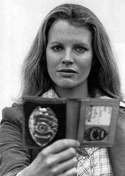 Basinger as Officer J.Z. Kane in the ABC television series Dog and Cat (1977)