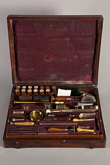 Kit for blowpipe analysis Carl Osterland, Freiberg, c. 1870 Kit for blowpipe analysis Carl Osterland, Freiberg, c. 1870 I.jpg