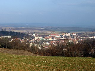 <span class="mw-page-title-main">Klobouky u Brna</span> Town in South Moravian, Czech Republic