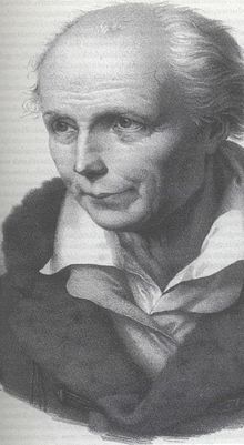 Konrad Mannert, Datum unbekannt. Nach einer Skizze von Lutz Lacroix auf Stein gezeichnet von Schimon Lacroix (Quelle: Wikimedia)
