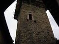 L'ingresso originale del dongione del Castello di Introd.JPG