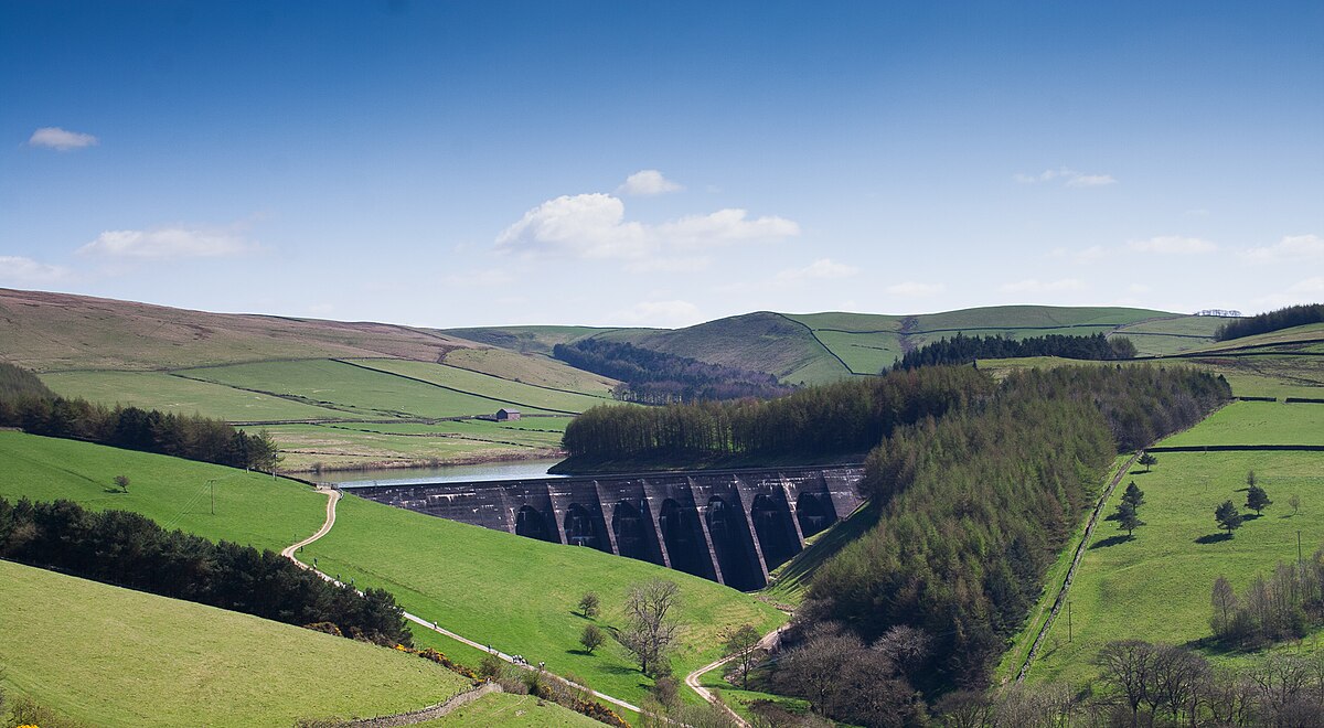 Декан река. Peak District National Park. Reservoir. Goczałkowice Reservoir. Spandaryan Reservoir.