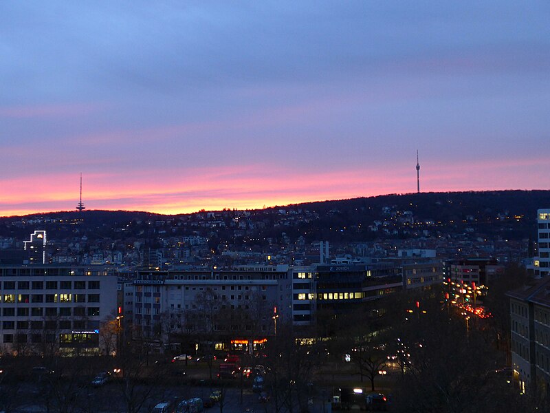 File:Landappbw 420094 1817 Blick auf den Fernsehturm vom Rotebühlplatz Rotebühlstraße.jpg