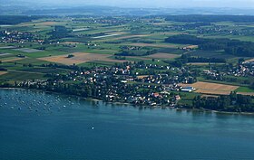 Landschlacht aus der «Zeppelinperspektive»