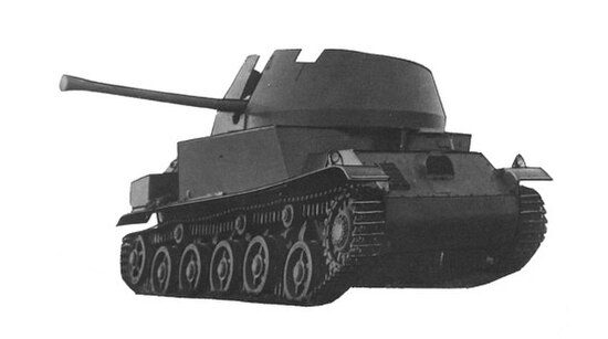 Landsverk L-62 Anti-prototype in 1939.