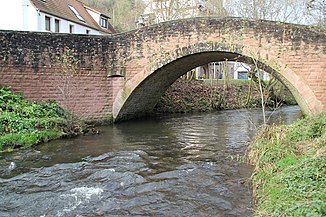 Der Laxbach in Hirschhorn