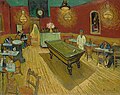 The Night Café, Vincent van Gogh, 1888 [17]