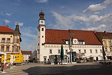 Hauptplatz mit Altem Rathaus (2022)