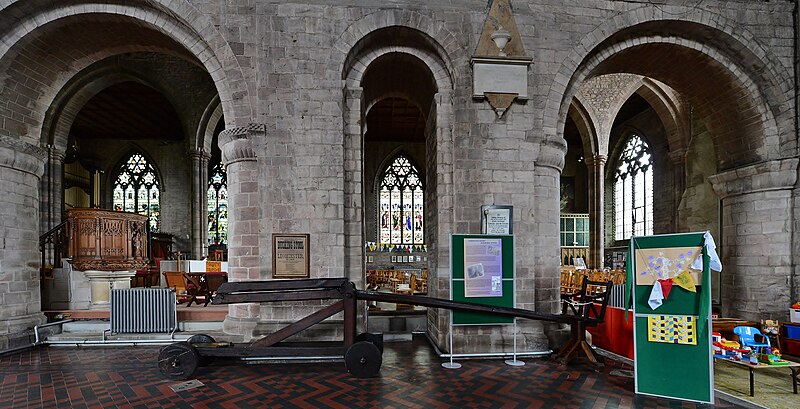 File:Leominster Priory, The Ducking Stool 2 - geograph.org.uk - 4639652.jpg