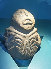 Lepenski Vir sculpture, Serbia, c. 7000 BC
