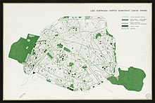 1980–1990 (Les espaces verts existant dans Paris)