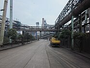 Teollisuusaluetta (Lianyuan steel).
