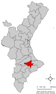 Comtat Comarca in Valencian Community, Spain