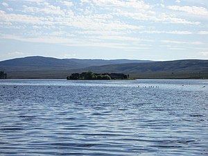 Lochindorb Castle at Lochindorb in Badenoch, one of the most important strongholds of the lordship. LochindorbCastle.JPG