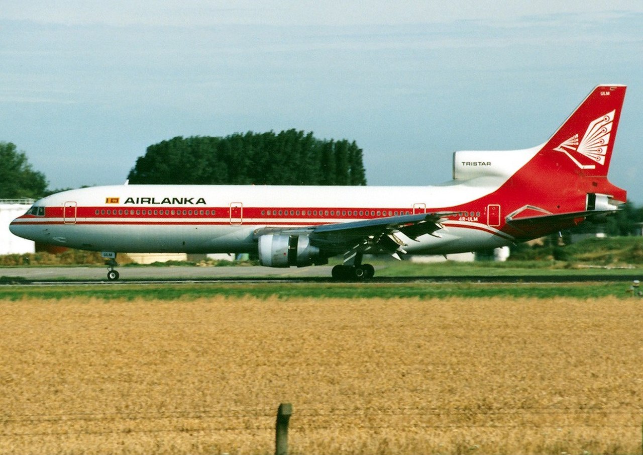 Srilankan Airlines Lockheed l-1011-1 Tristar